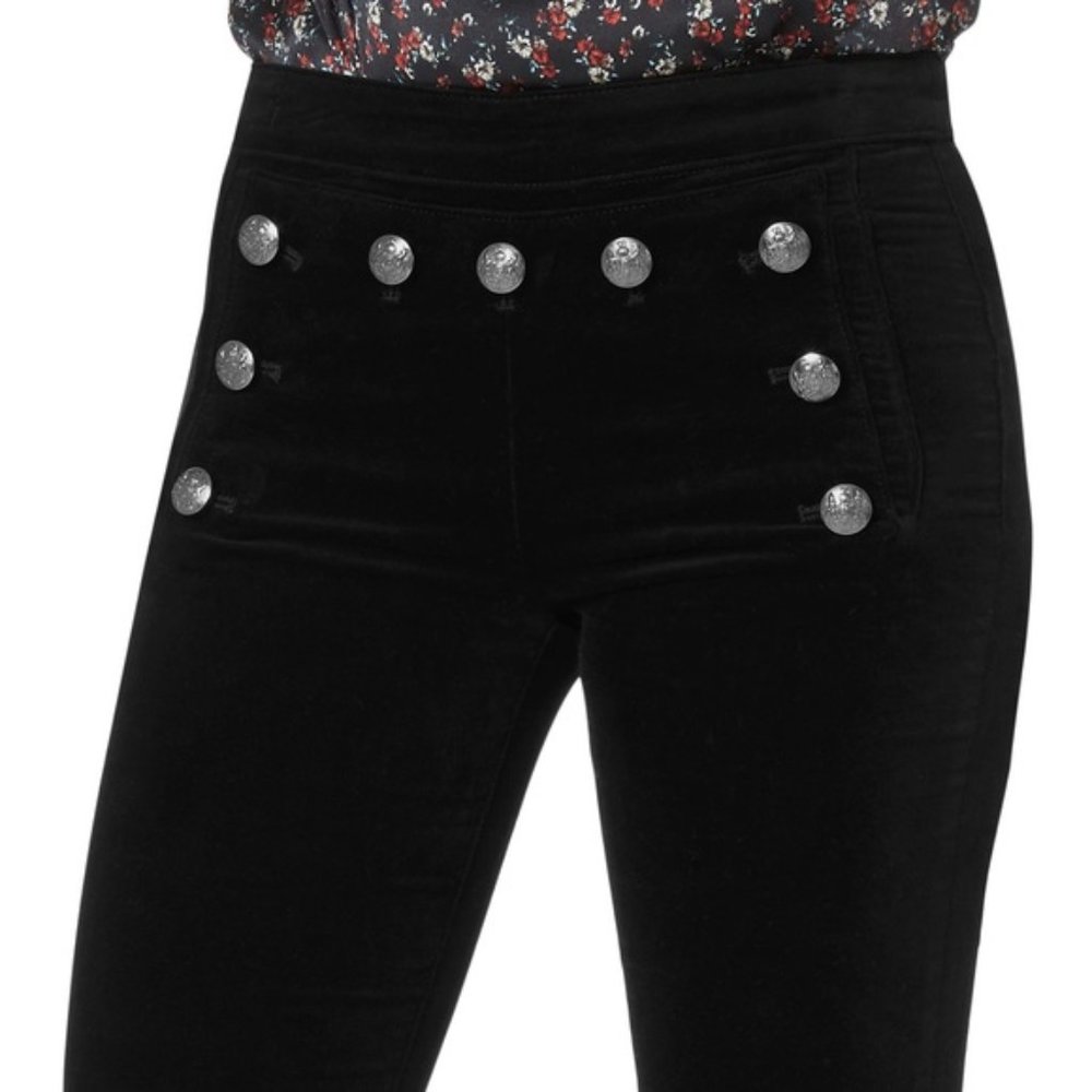 Veronica Beard Jeans Skinny Velvet Pants size 10